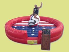 Mechanical bull - Helmet - american flag (includes 1 operator) Mechanical bull - Helmet - american flag (includes 1 operator)