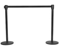 Stanchion retractable black - per length Stanchion retractable black - per length